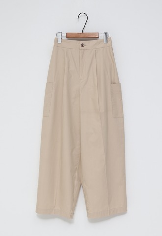 pocket wide pants (3colors)