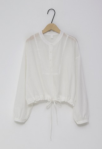 crop string blouse (3colors)